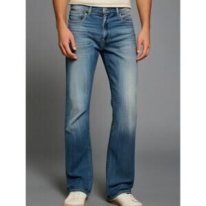LUCKY BRAND 361 VINTAGE STRAIGHT DESIGNER MEN'S JEANS SIZE 34X32